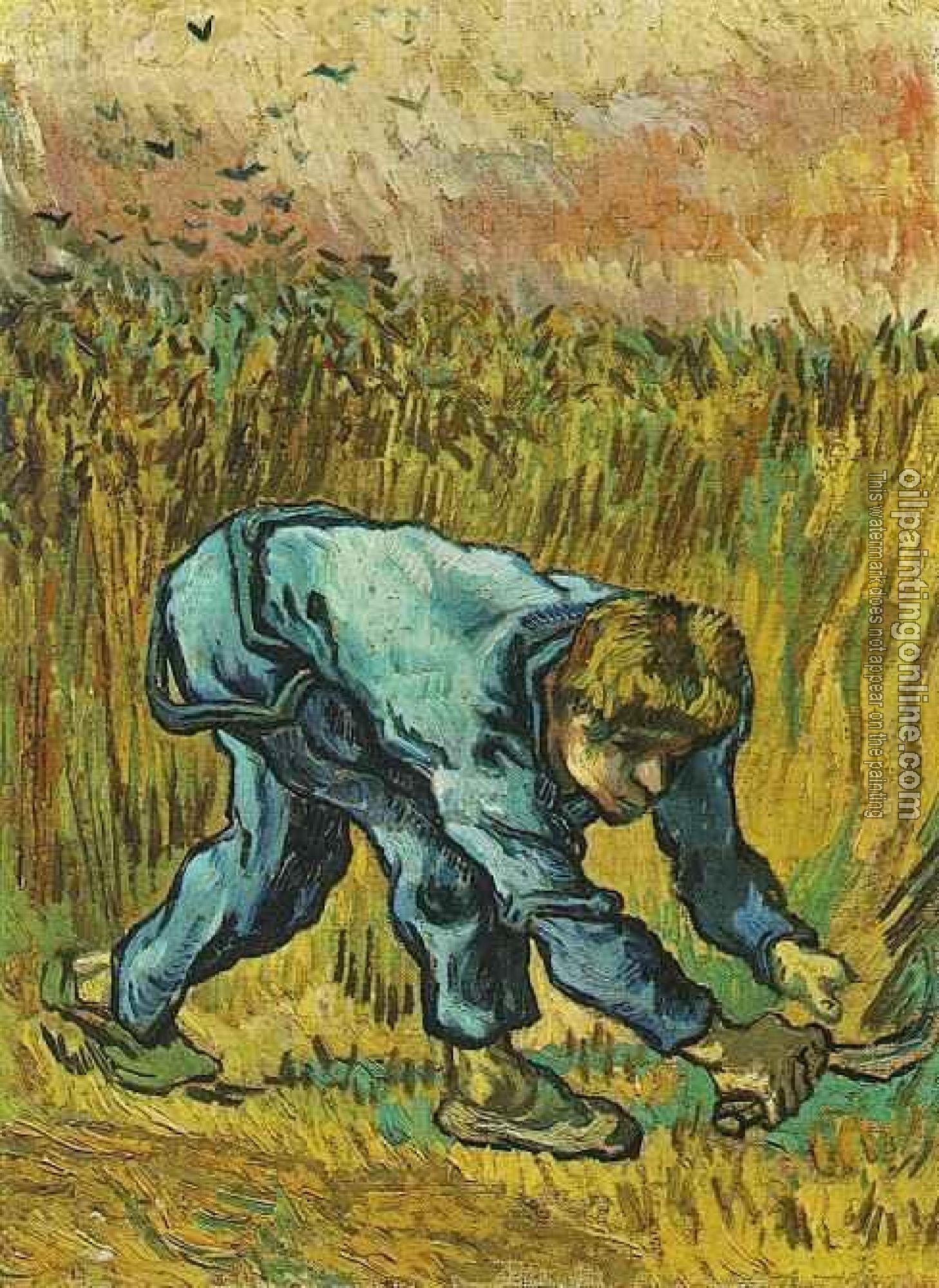 Gogh, Vincent van - Reaper with Sickle